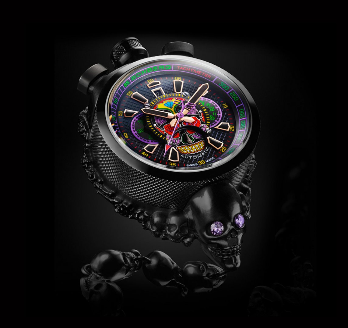 Bolt-68 Pocket Watch : Bolt-68 Skull